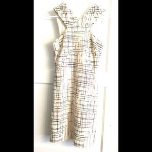 Banana Republic Tweed Front Cross Sleeveless